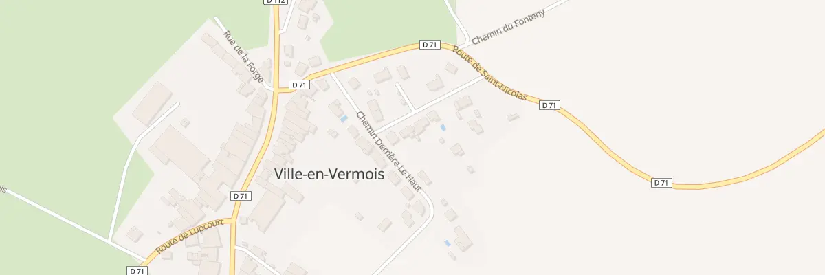 Plan du 16 Che du Trou de Soleil à Ville-en-Vermois