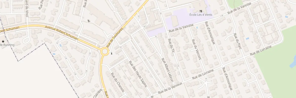 Plan du 28 Rue Albert Lebrun à Pulnoy