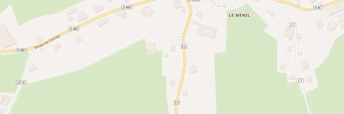 Plan du 168 Rte de Bains à Harol
