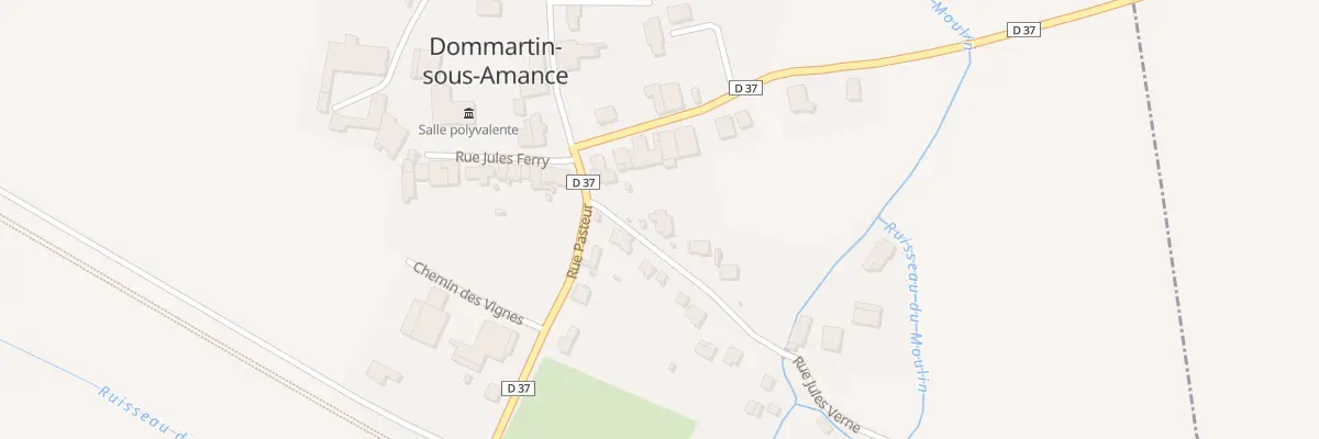 Plan du 53 Rue Jules Verne à Dommartin-sous-Amance