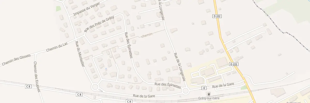 Plan du 474B Rue de longeraie à Grésy-sur-Isère