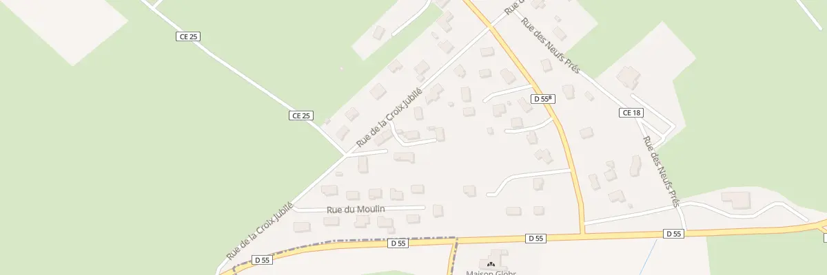 Plan du 5T Rue de la Croix Jubile à Florémont