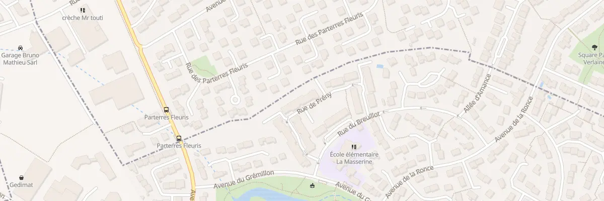 Plan du 9 Rue de Preny à Pulnoy