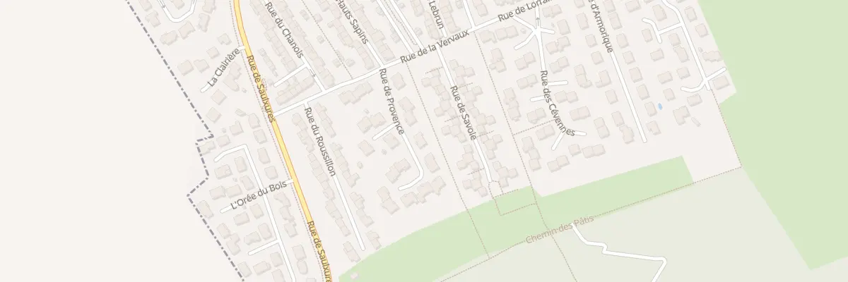 Plan du 7 Rue de Provence à Pulnoy