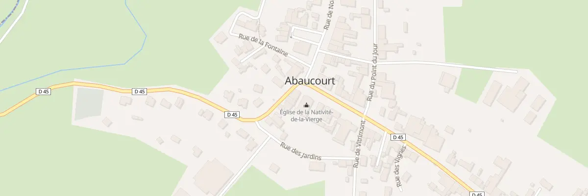 Plan du 9 Rue de Nomeny à Abaucourt