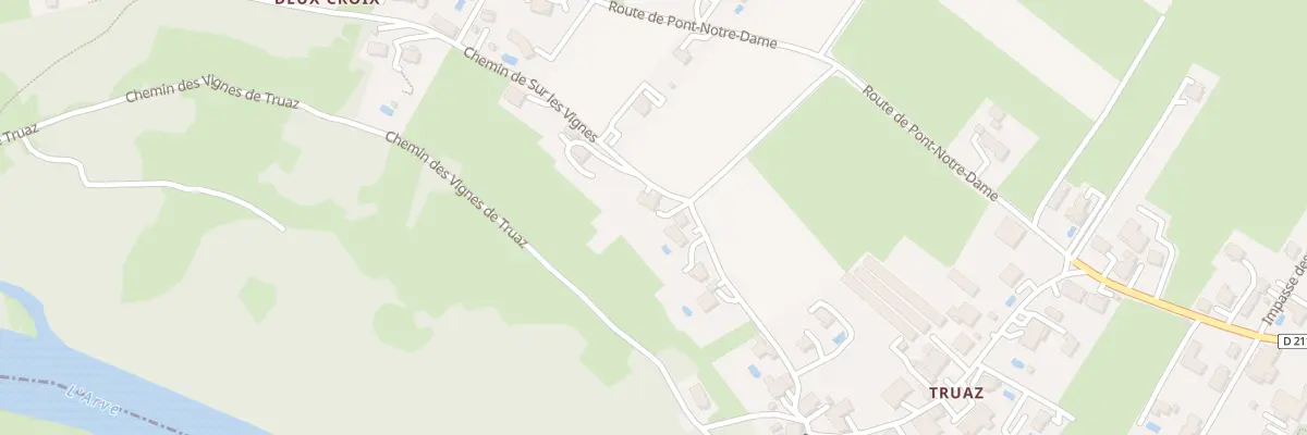 Plan du 179 Che de sur les Vignes à Arthaz-Pont-Notre-Dame