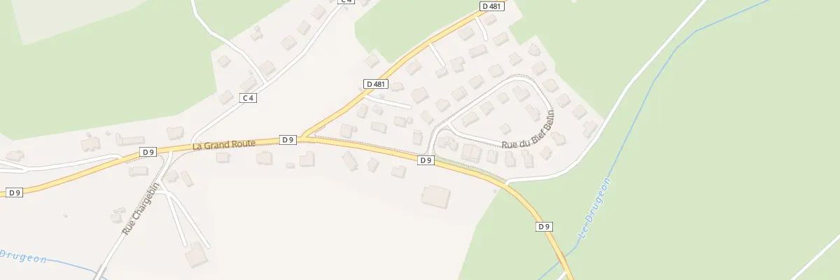 Plan du 1 Rue du Bief Belin à Vaux-et-Chantegrue