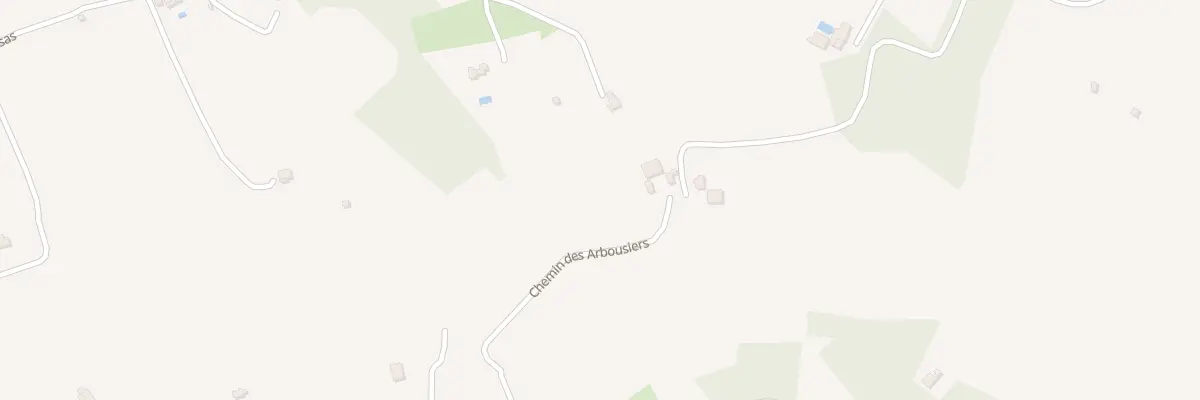 Plan du 831 Che des Arbousiers à Pignans