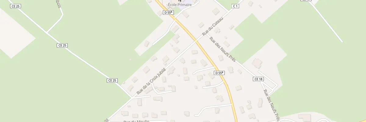 Plan du 1 Rue de la Croix Jubile à Florémont