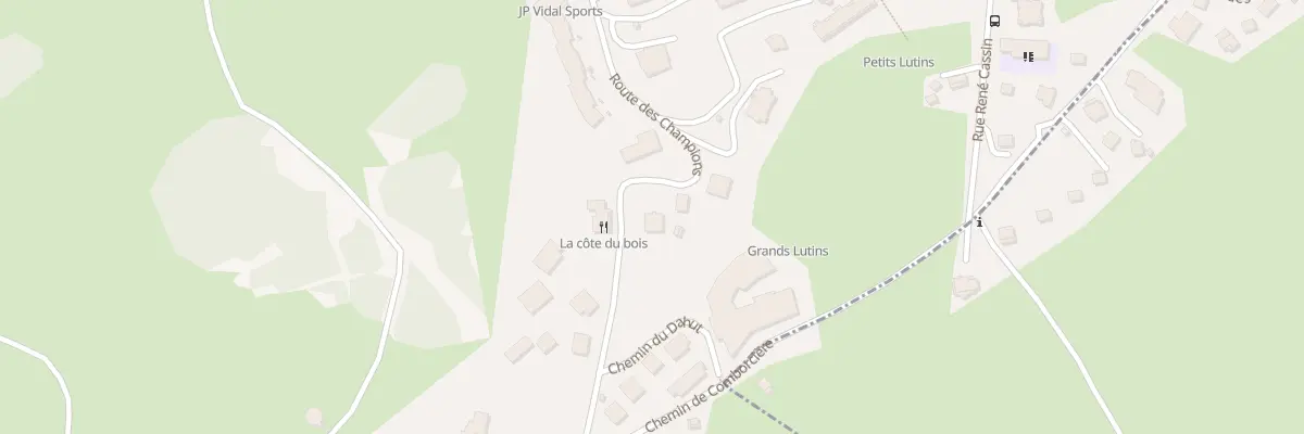 Plan du 409 Rte des Champions à Fontcouverte-la-Toussuire