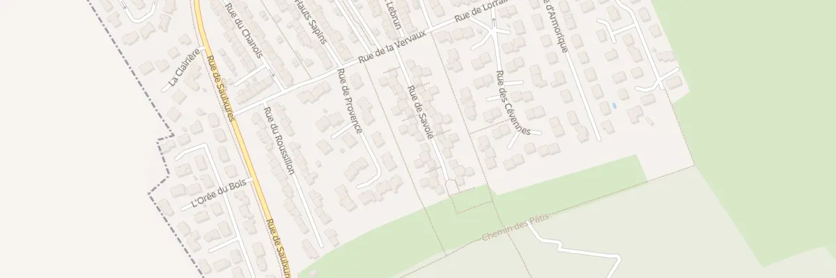 Plan du 18 Rue de Savoie à Pulnoy