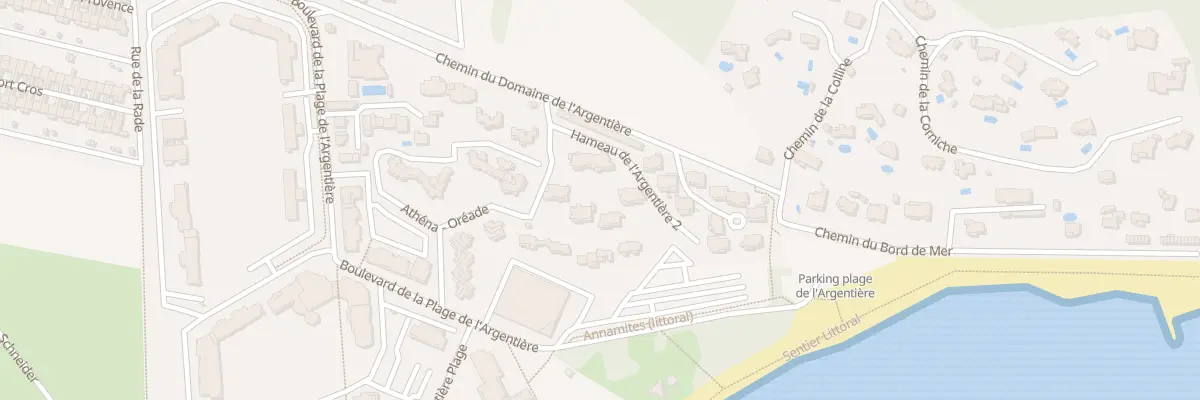 Plan du 425 Che de l’Argentiere à La Londe-les-Maures