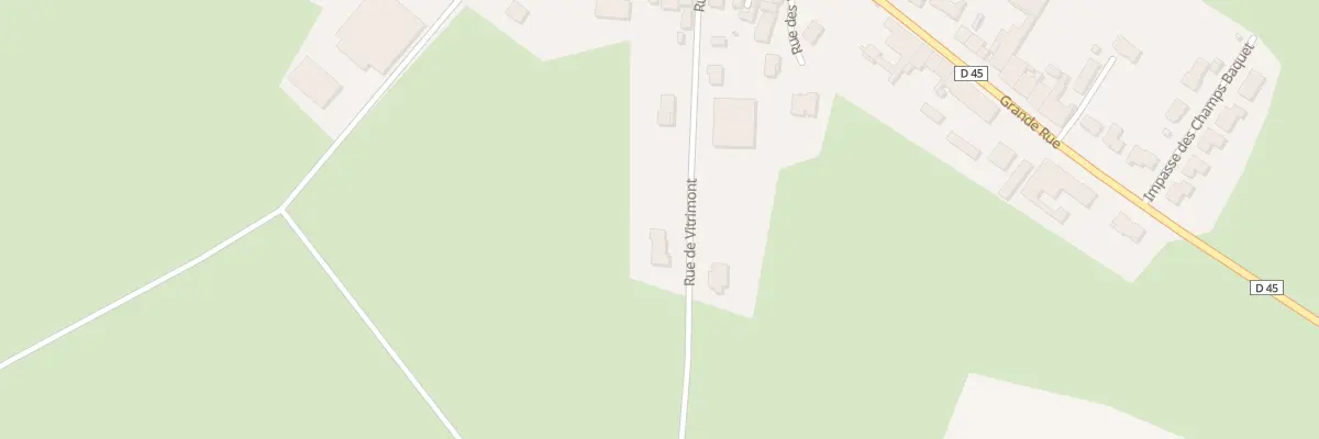 Plan du 5 Rue de Vitrimont à Abaucourt