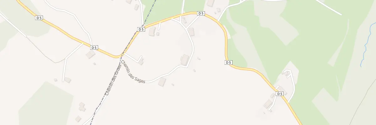 Plan du 158 Che des Sages à Eteaux