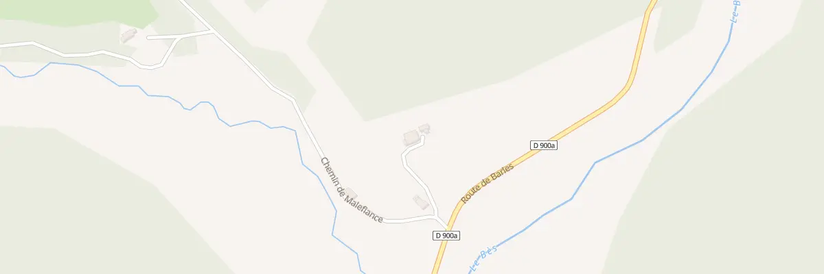 Plan du 20 Che de Malefiance à La Robine-sur-Galabre