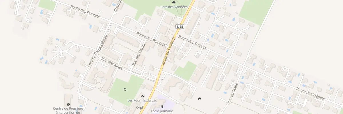 Plan du 228 Rte du Chablais à Veigy-Foncenex
