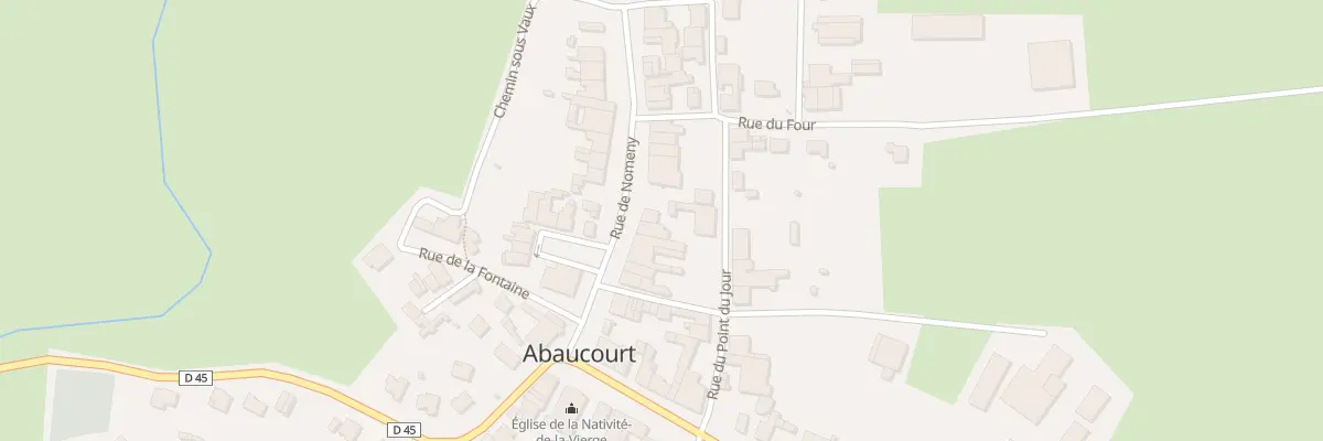 Plan du 17 Rue de Nomeny à Abaucourt