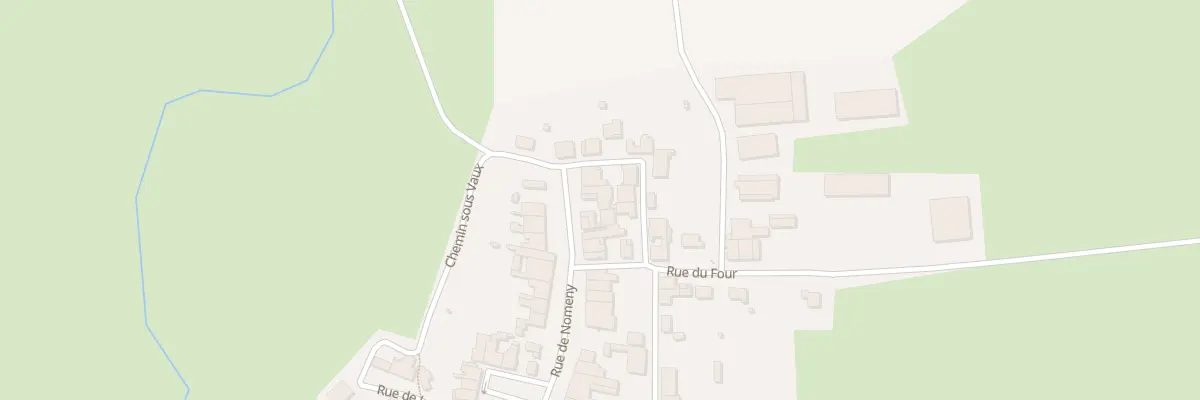 Plan du 31 Rue de Nomeny à Abaucourt