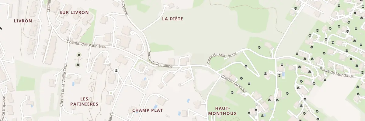 Plan du 12 Rte de la Colline à Vétraz-Monthoux