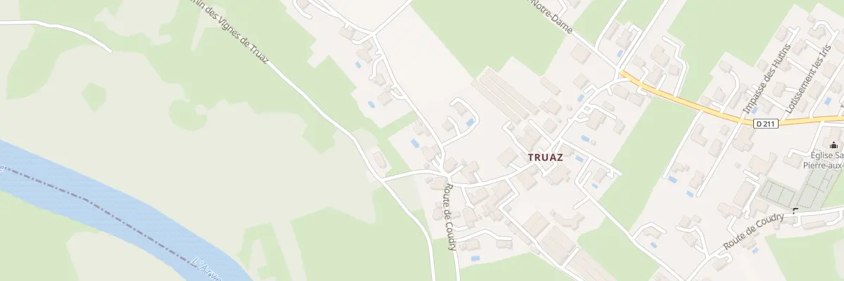 Plan du 313 Rte de Truaz à Arthaz-Pont-Notre-Dame