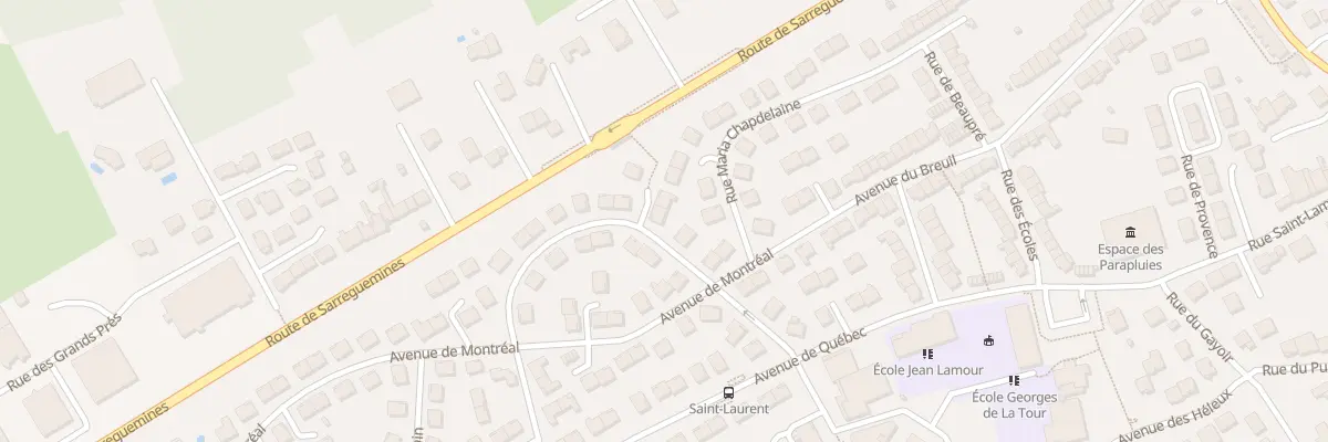 Plan du 8 Rue du Saint Laurent à Seichamps