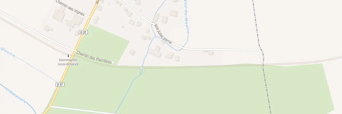 Plan du 248 Rue Jules Verne à Dommartin-sous-Amance