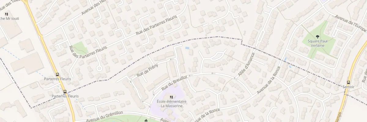 Plan du 13 Rue de Preny à Pulnoy