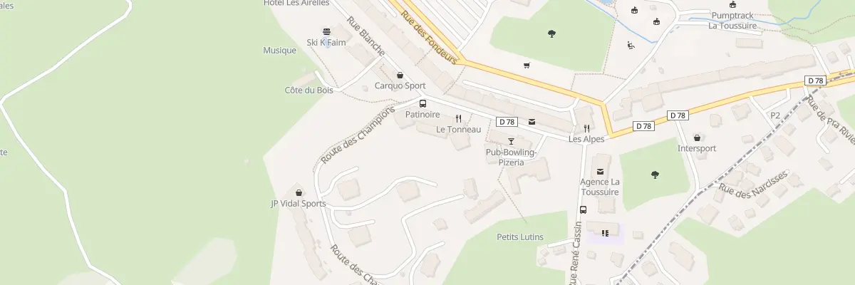 Plan du 23 Rte des Champions à Fontcouverte-la-Toussuire