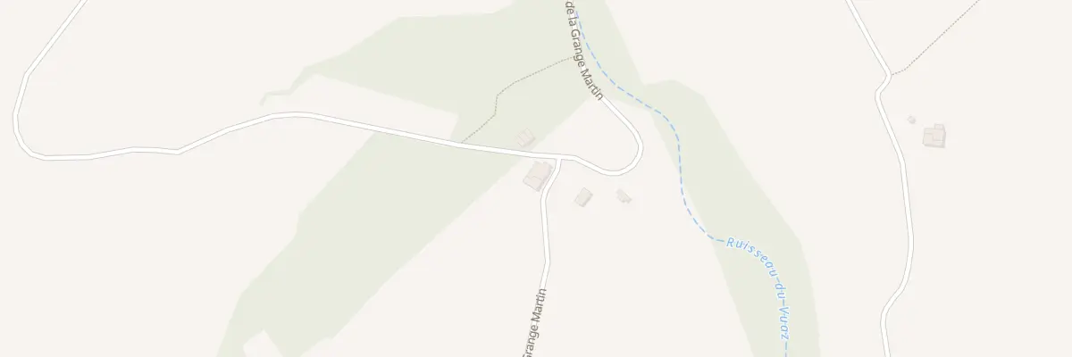 Plan du 646 Che de la Grange Martin à Eteaux