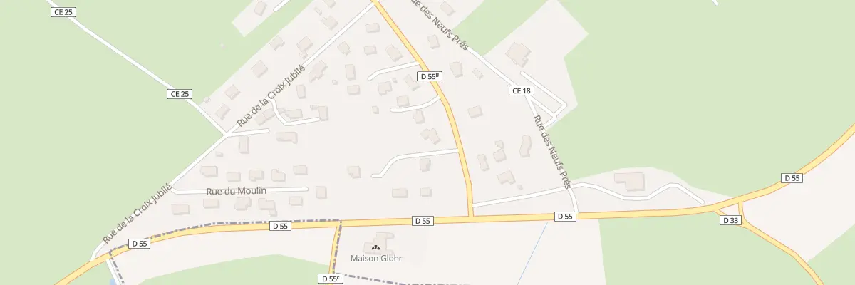 Plan du 4T Rue du Mont Fleuri à Florémont