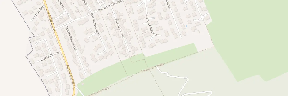 Plan du 32 Rue des Cévennes à Pulnoy