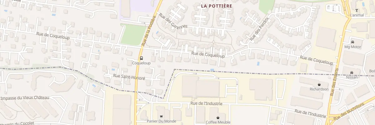 Plan du 60 Rue de coqueloup à Ville-la-Grand