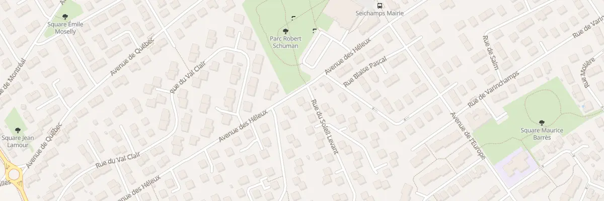 Plan du 2 Rue du Soleil Levant à Seichamps