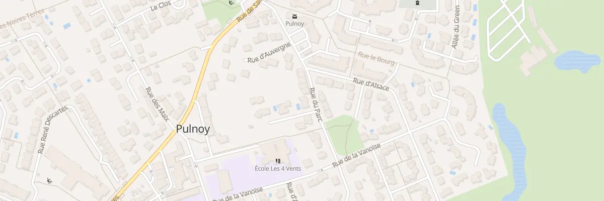 Plan du 16 Rue du Parc à Pulnoy