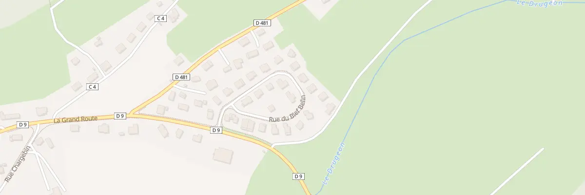 Plan du 10 Rue du Bief Belin à Vaux-et-Chantegrue