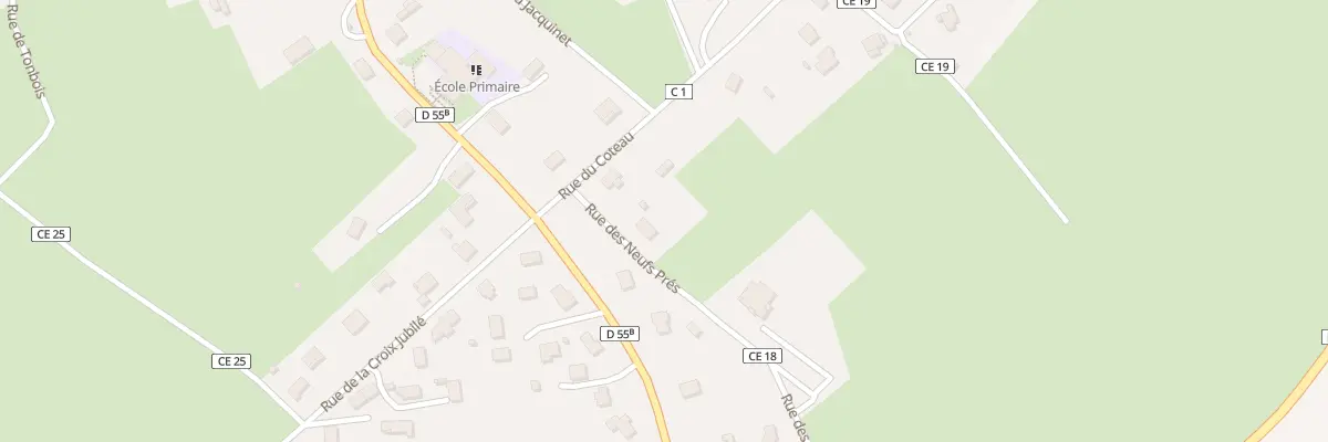 Plan du 1 Rue des Neufs Prés à Florémont