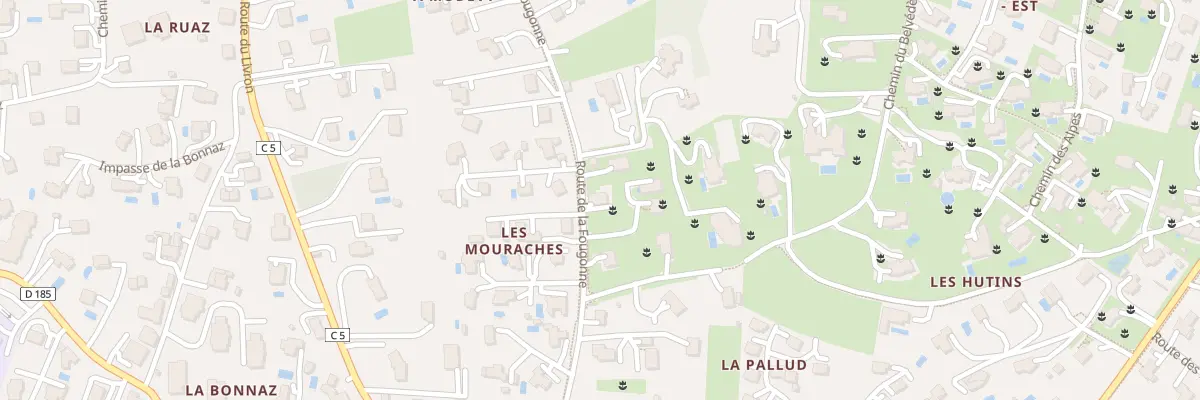 Plan du 26 Rte de la Fougonne à Vétraz-Monthoux
