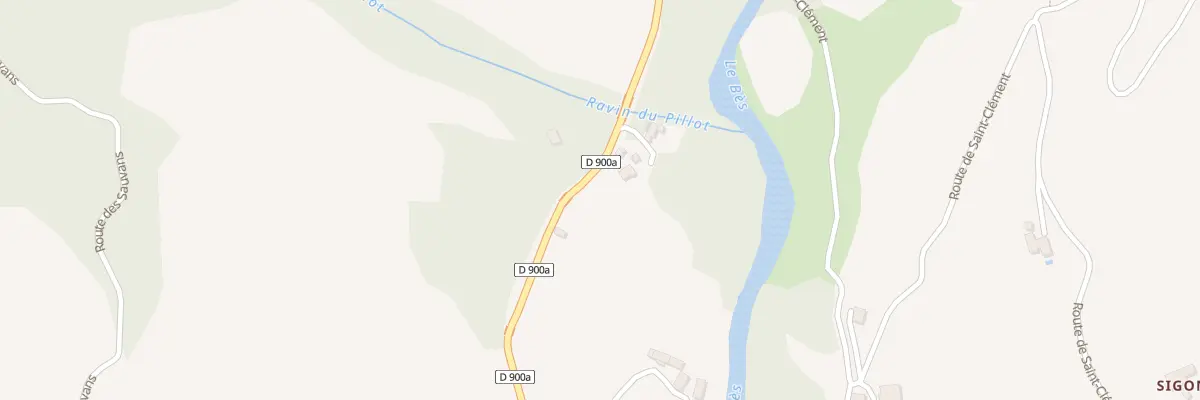 Plan du 5025 La Lame à Barles