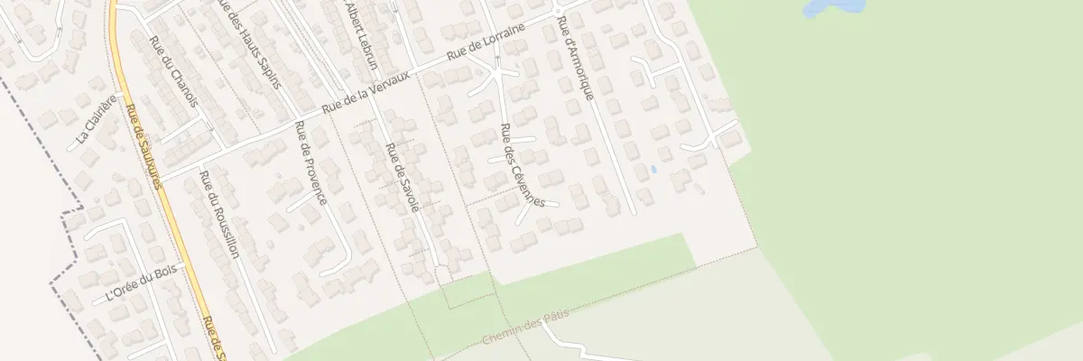 Plan du 19 Rue des Cévennes à Pulnoy