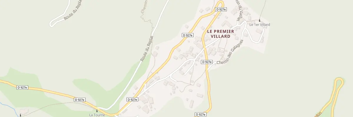 Plan du 30 Che du Jet à Saint-Alban-des-Villards