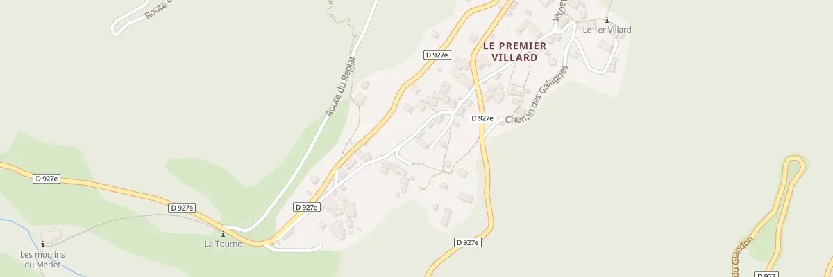 Plan du 205 Che de l’Oratoire à Saint-Alban-des-Villards