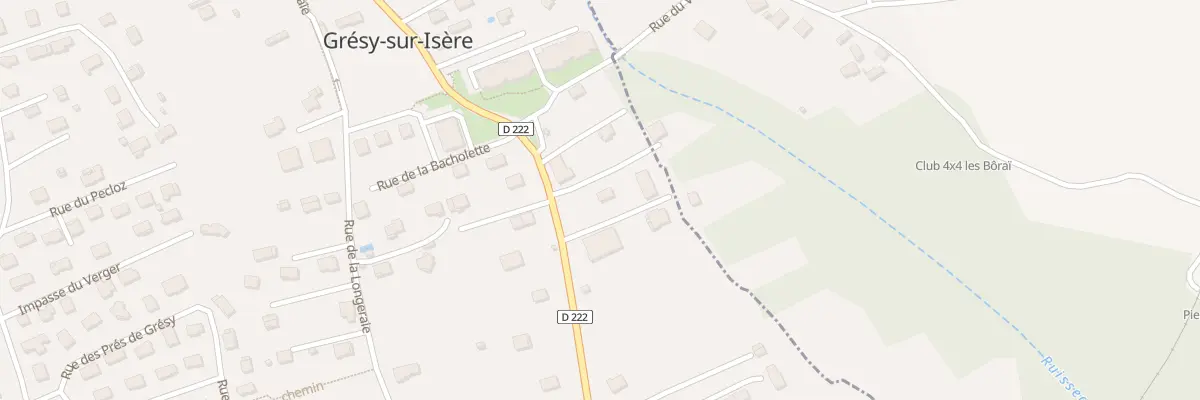 Plan du 67 Av de la Combe de Savoie à Grésy-sur-Isère