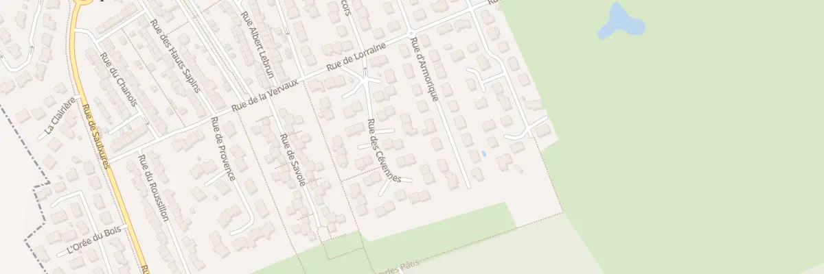Plan du 13 Rue des Cévennes à Pulnoy
