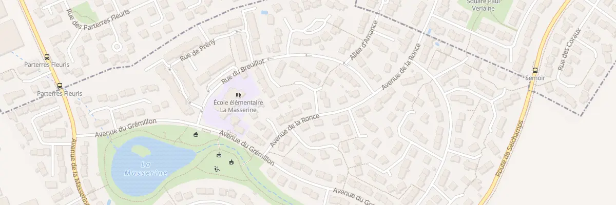 Plan du 9 Av de la Ronce à Pulnoy