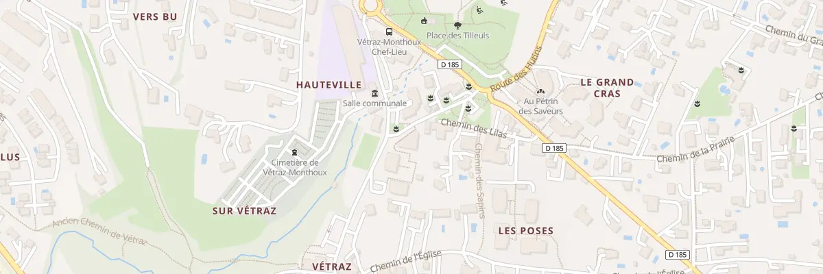 Plan du 5 Che de l’Église à Vétraz-Monthoux