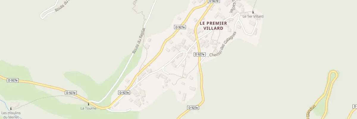 Plan du 265 Che de l’Oratoire à Saint-Alban-des-Villards