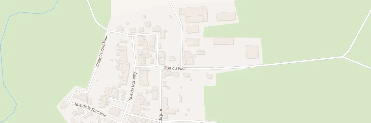Plan du 8 Rue du Four à Abaucourt