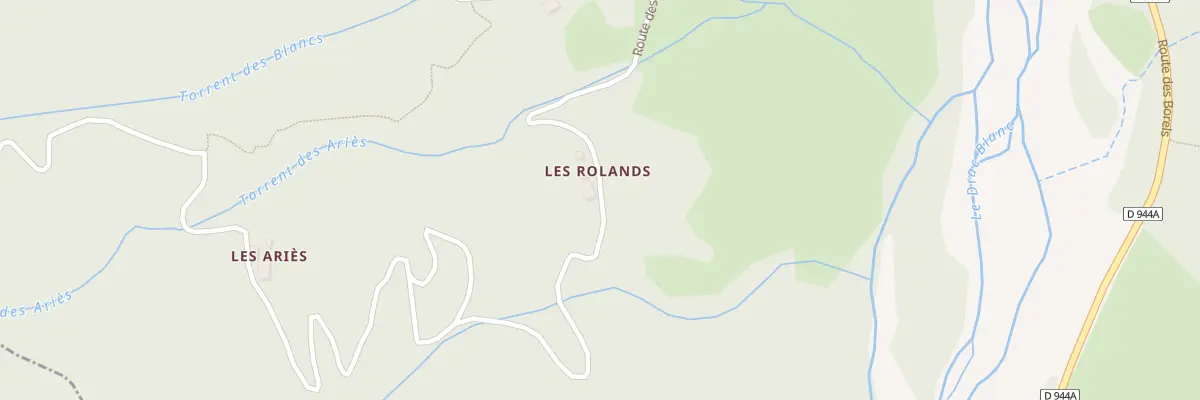 Plan du 5071 Les Blancs à Champoléon