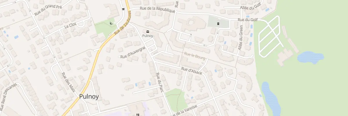Plan du 1 Rue d’Alsace à Pulnoy
