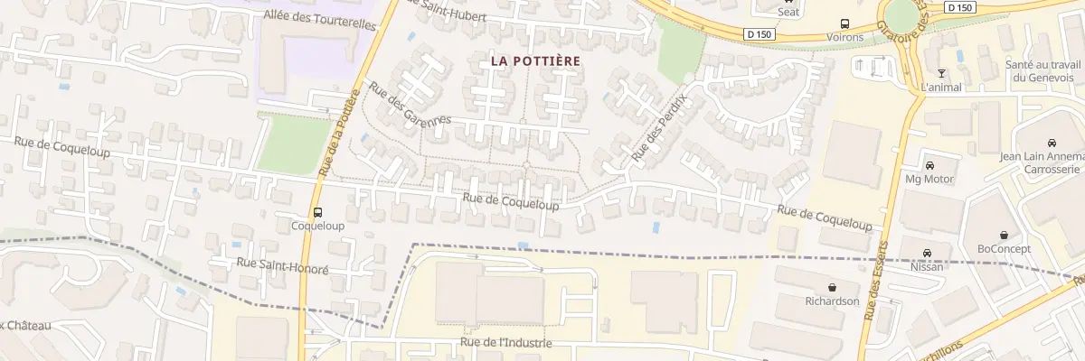 Plan du 77 Rue de coqueloup à Ville-la-Grand